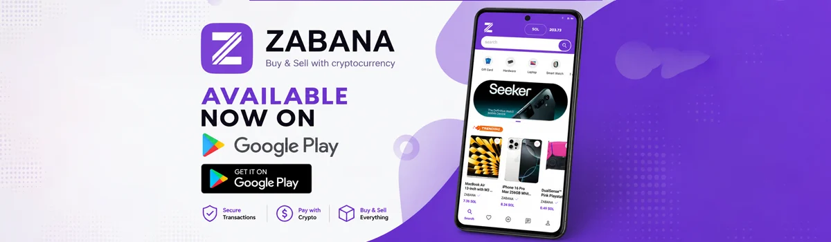Zabana downloads — Solana Seeker support